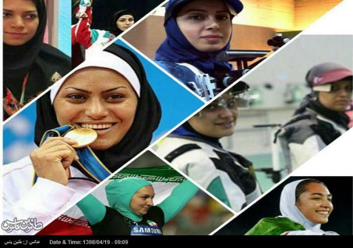 ورزشکاران محجبه، جلوه واقعی زن ایرانی در میادین جهانی