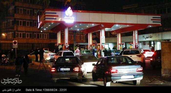 اعتراضات بنزینی در چند شهر کشور