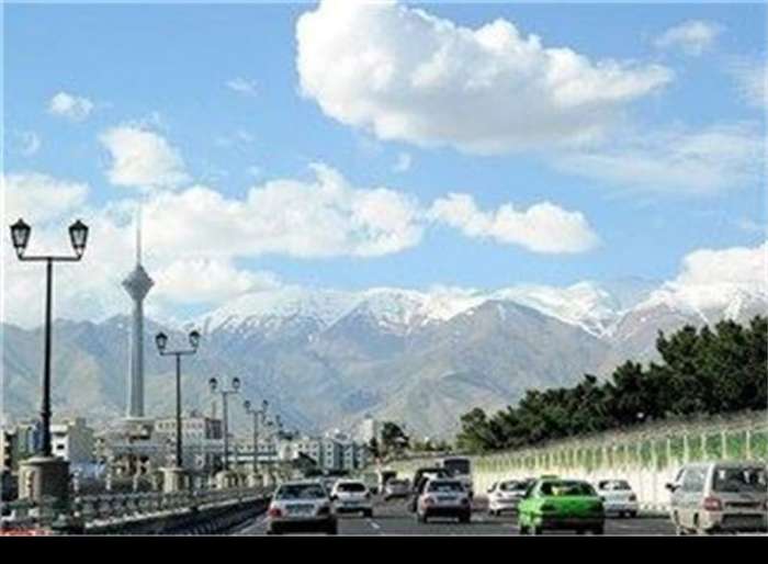هوای تهران به وضعیت 
