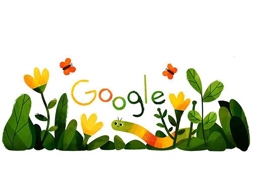 لوگوی گوگل به مناسبت نوروز ۱۳۹۹