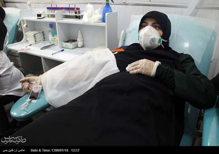 تصویر/ پویش اهدای خون بانوان بسیجی تهران بزرگ