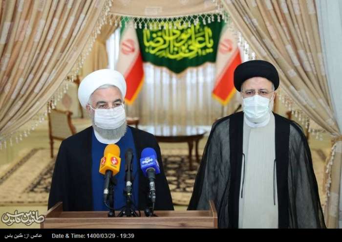 روحانی: از ۱۲ مرداد رئیسی، رئیس‌جمهور است