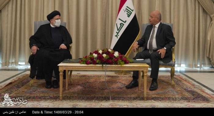 رئیس‌جمهور عراق پیروزی رئیسی را تبریک گفت
