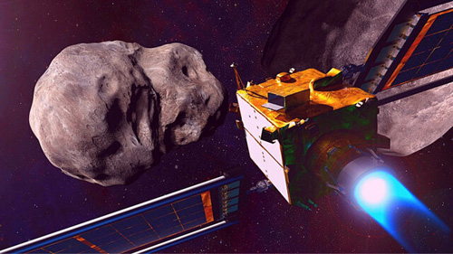 ناسا می‌خواهد یک فضاپیما را به یک سیارک بکوبد!