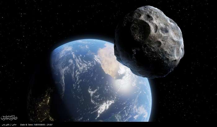 دنباله‌داری به اندازه ۲ برابر اورست در راه زمین