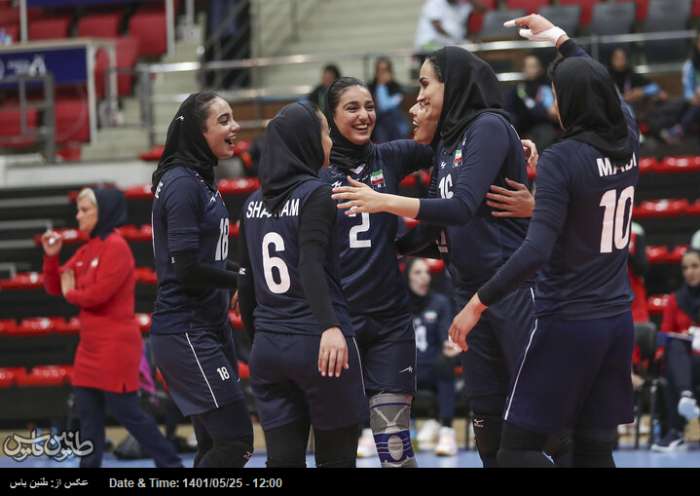 پیام تبریک مسئول بسیج ورزش بانوان کشور به تیم والیبال بانوان ایران