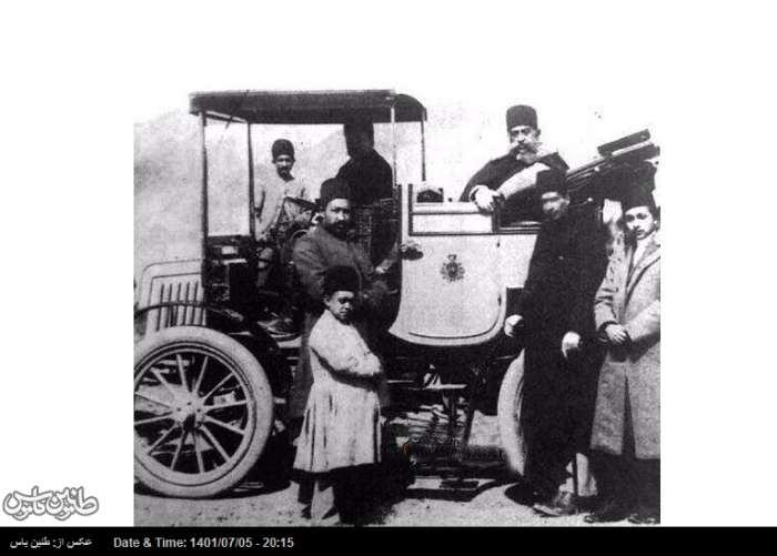 تصویر اولین خودرویی که وارد ایران شد