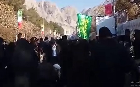 حال و هوای گلزار شهدای کرمان در سومین سالگرد سردار حاج قاسم سلیمانی
