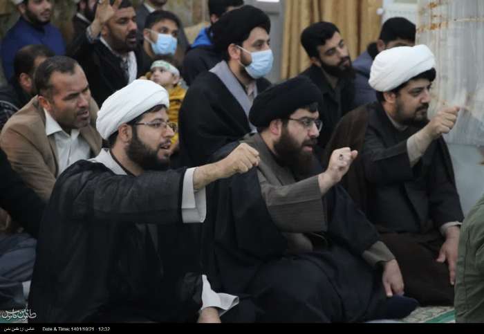 گردهمایی روحانیون بوشهر در محکومیت هتک حرمت به مقام معظم رهبری