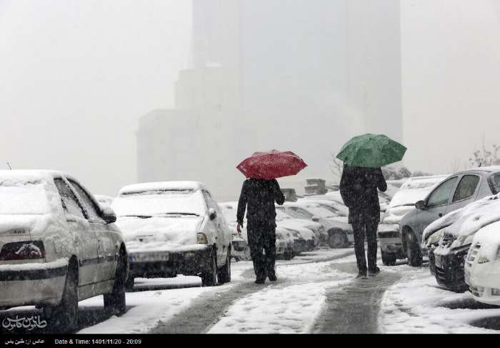 بارش برف و باران در تهران ادامه خواهد داشت؟