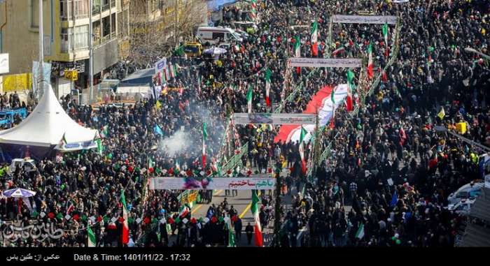 ایران اسلامی، قاب وحدت و همدلی برای حفظ آرمان های انقلاب اسلامی / جشن بزرگ 44 سالگی انقلاب به پهنای نقشه ایران