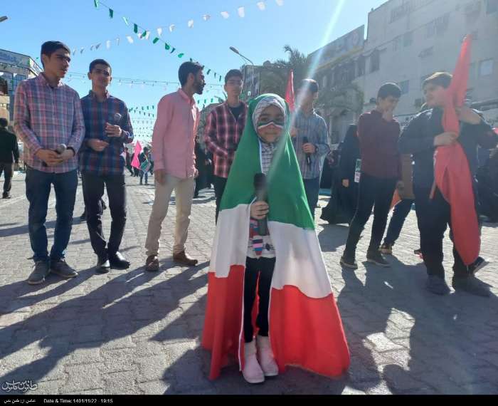 حماسه حضور در خوزستان همزمان با چهل و چهارمین بهار آزادی