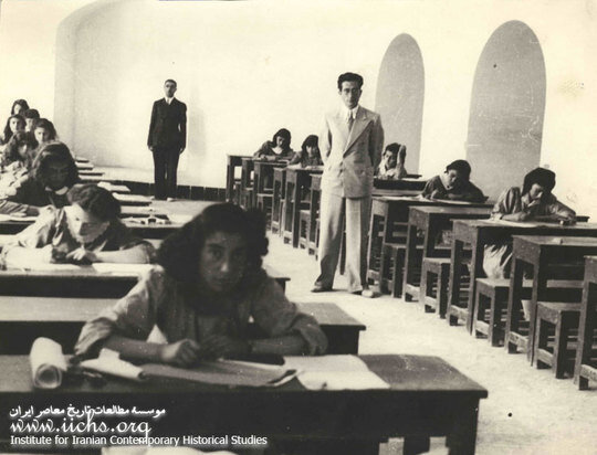 تصاویر زیرخاکی از مدارس تهران قدیم