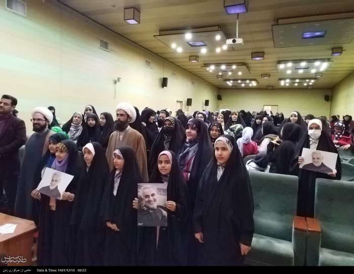 برگزاری همایش دختران سلیمانی در دلیجان