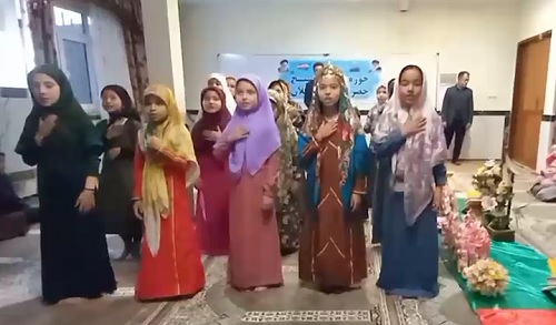 اجرای نماهنگ روزه‌اولی‌ها توسط بچه‌های اهل سنت شهرستان راز و جرگلان