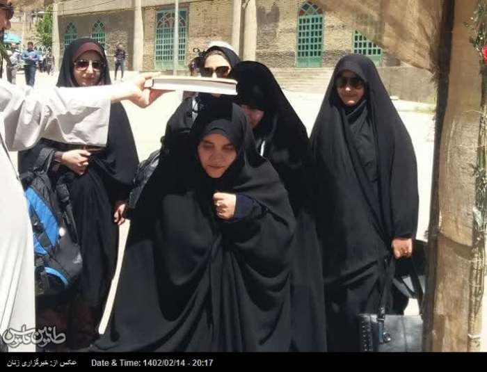 اعزام ۲۰۰ نفر از خواهران اقشار سپاه استان به اردوی راهیان نور بازی دراز+ تصویر