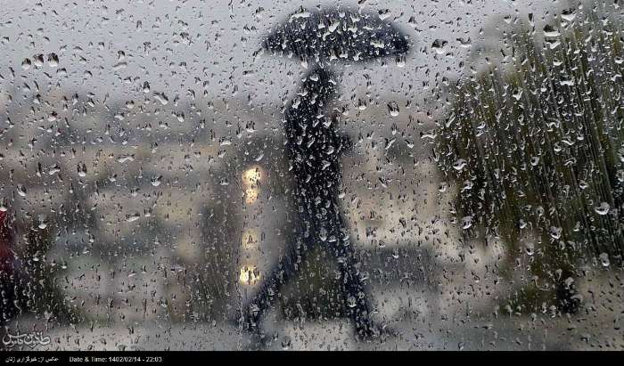 رگبار باران و رعد و برق در این استان‌ها
