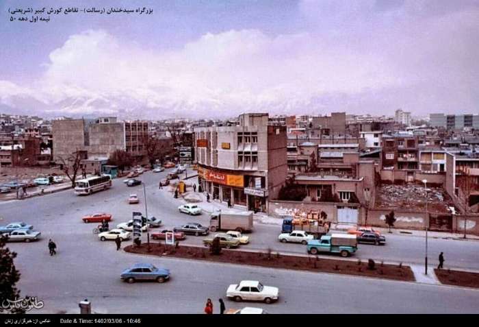 رد پای فرانسوی‌ها بر بزرگراه معروف شرق تهران