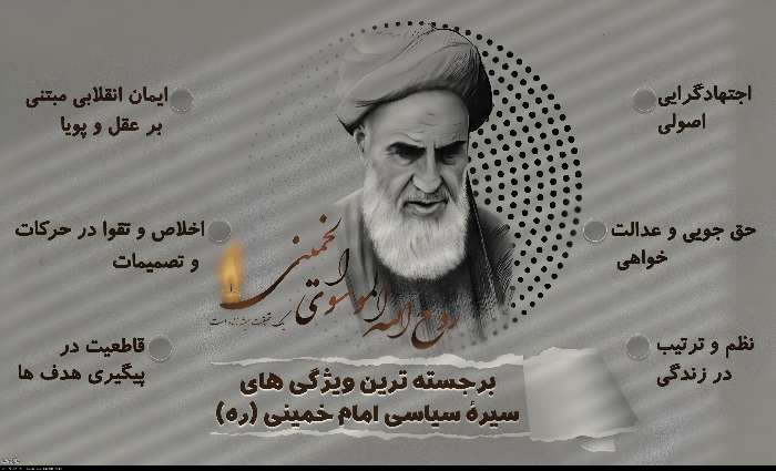 مهم ترین ویژگی های رهبری امام خمینی (ره)