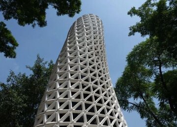 یک برج عجیب برای پاک کردن هوای آلوده‌ترین شهرها