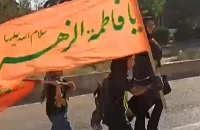 رزمایش عفاف و حجاب شهرستان گرمه با حضور پرشور بانوان برگزار شد