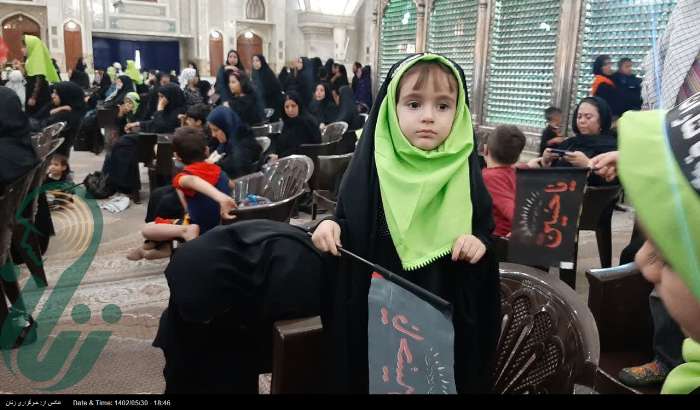 همایش جهانی سه ساله های حسینی در حرم امام خمینی (ره) برگزار شد + عکس