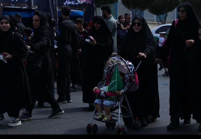 حضور باشکوه بانوان البرزی در راهپیمایی جاماندگان اربعین + تصاویر