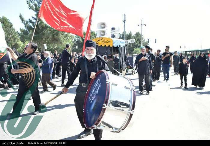 پیاده روی جاماندگان حسینی در بجنورد برگزار شد
