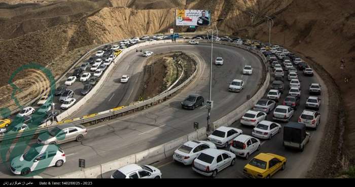 تردد از این جاده‌ها به سمت شمال ممنوع شد