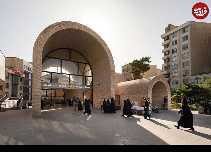 تصاویری از یک ایستگاه متروی تهران، جهانی شد