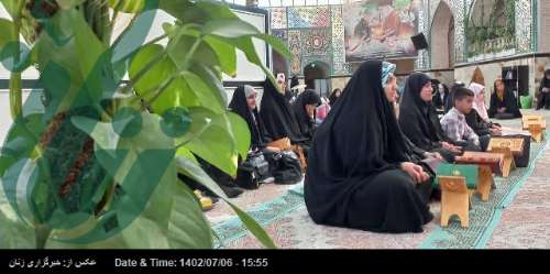 برگزاری سی امین دوره مسابقات قرآن و عترت بانوان بسیجی شهرستان ساوه