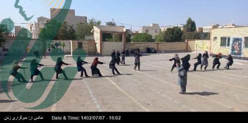 مسابقات ورزشی بومي و محلی ویژه بانوان فرهنگی شهرستان دلیجان