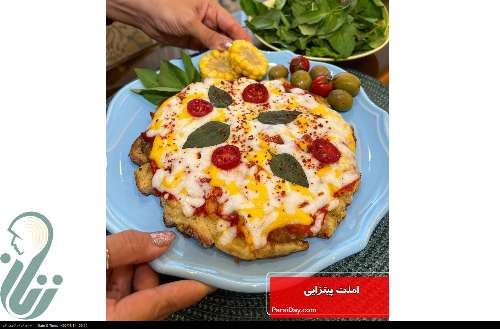 طرز تهیه املت پیتزایی با نان تست؛ ساده و فوری
