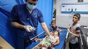 قرآن داروی بی حسی کودکان زخمی غزه/ نسل کشی صهیونیست‌ها با بمباران و تحریم