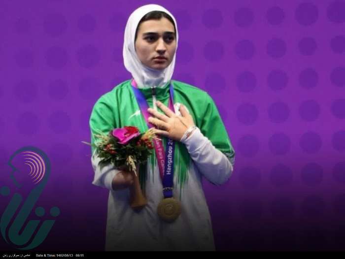 یک تصمیم از قلب/ بانوی قهرمان مازندرانی که مدال طلایش را به بانوان و کودکان شهید غزه تقدیم کرد