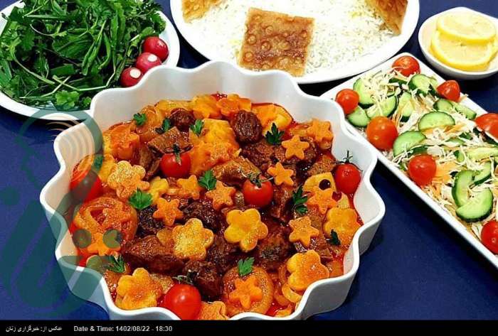 طرز تهیه تاس کباب یزدی با طعمی بی‌نظیر