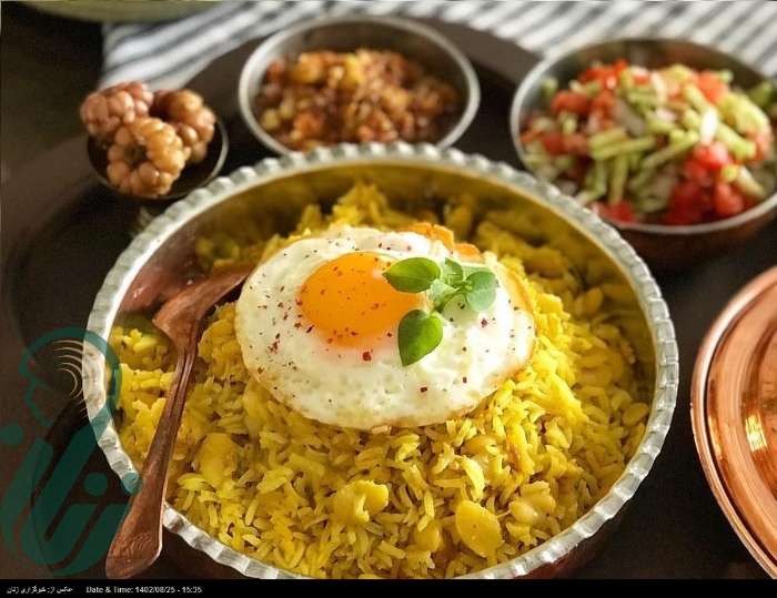 طرز تهیه دمی باقالی زرد بدون گوشت