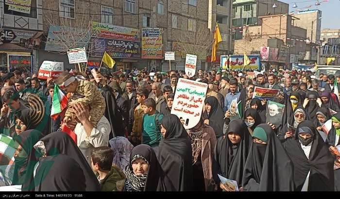 جلوه های بی بدیل شکوه حضور مردم استان تهران در فجر چهل و پنجم انقلاب