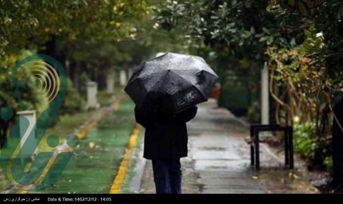 بارش پراکنده باران در تهران از دوشنبه/ افزایش نسبی دما