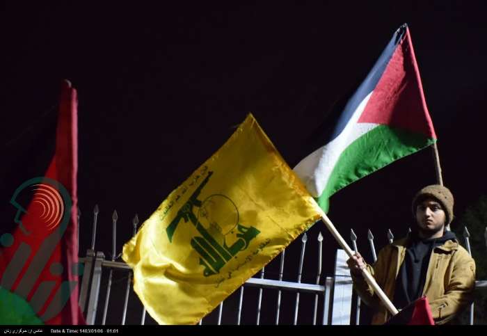 تجمع اعتراضی محکومیت هتک حرمت نوامیس غزه توسط ارتش اسرائیل