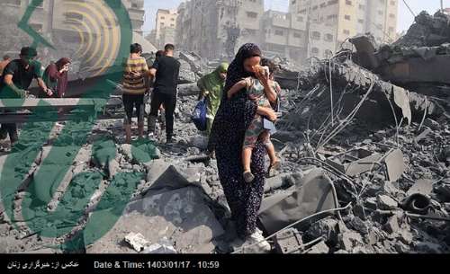 فلسطین روایت مصور شش دهه صبر و مقاومت زینبی /غزه؛ مادری داغدار فرزندان در برابر جهان کور و کَر !