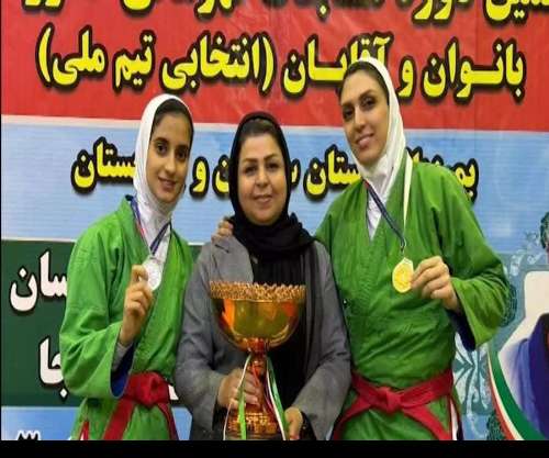 درخشش تیم بانوان استان سمنان در مسابقات کوراش کشور