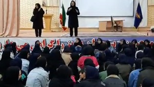 دختران دانش آموز مدرسه میلاد در اردوی طرح بهنام محمدی شرکت کردند
