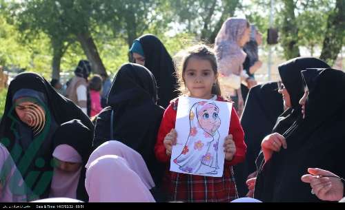 جشن بزرگ روز دختر در تکاب برگزار شد +تصاویر