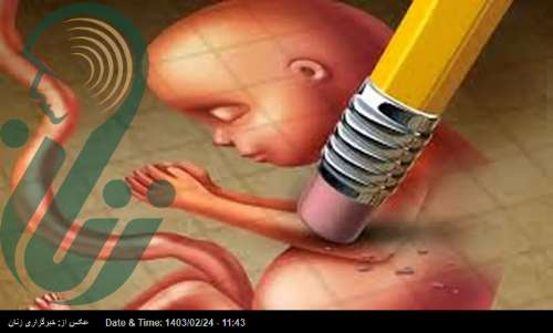 در کرمانشاه هر ساعت یک جنین سقط می شود