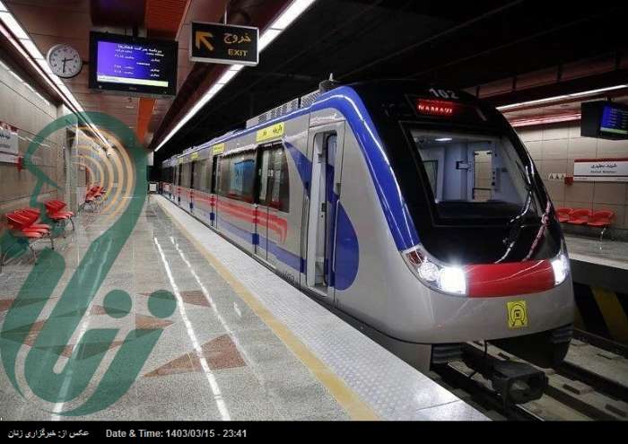 ساعت فعالیت متروی تهران تغییر کرد