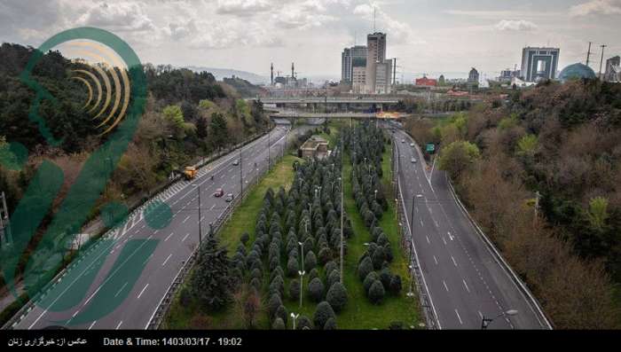 مراقب رانندگی در تهران خلوت باشید