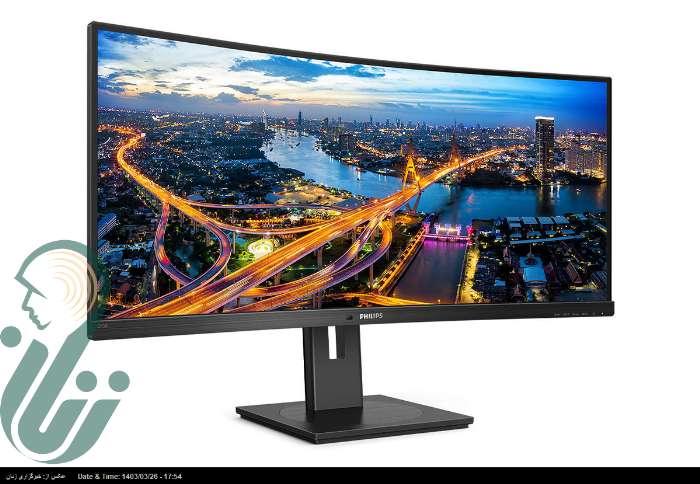 مانیتور ۳۴ اینچی فیلیپس با پنل خمیده OLED و طراحی جذاب رونمایی شد