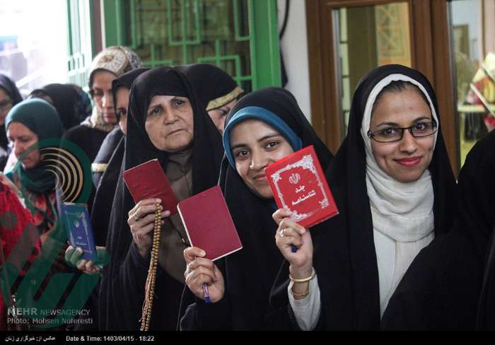 گزارشی از نقش سیاسی بانوان در انتخابات