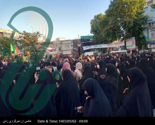 تجمع بزرگ مدافعان حریم خانواده در کرمانشاه برگزار شد